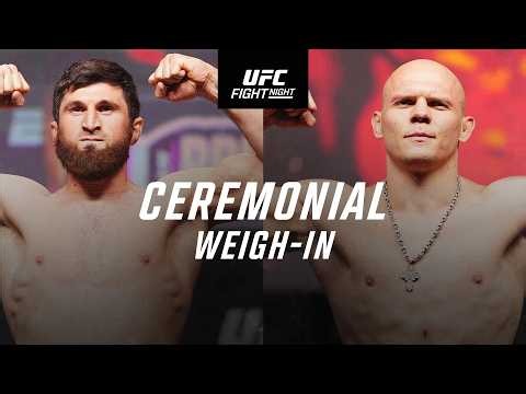 UFC Abu Dhabi: Ceremonial Weigh-In