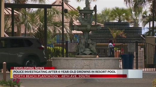 4-year-old dies after being pulled from North Myrtle Beach hotel pool