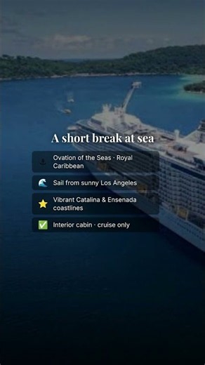 ⚓ Catalina & Ensenada from Los Angeles | Bradley Travelstore