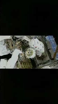 NASA astronauts perform critical spacewalk on ISS
