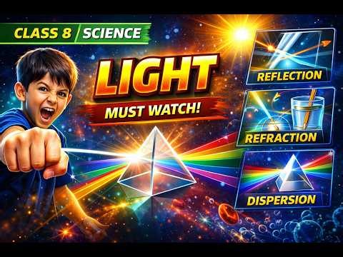 Class 8 Science LIGHT | Full Revision