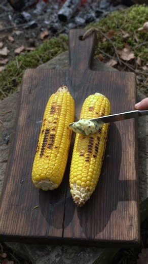 I Grilled Corn Directly On Fire And It Was Amazing