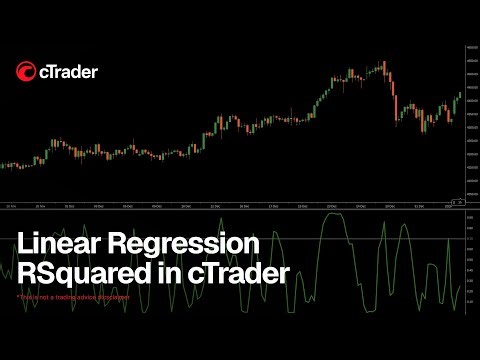 Linear Regression RSquared in cTrader - how to evaluate trend quality