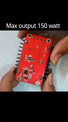 DC-DC step up voltage booster module || 150 watt 👍