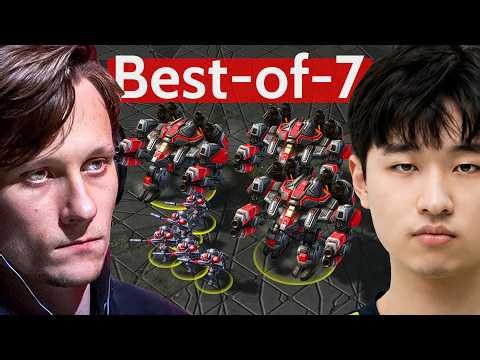 Serral vs Maru, and Serral is the one cheesing.