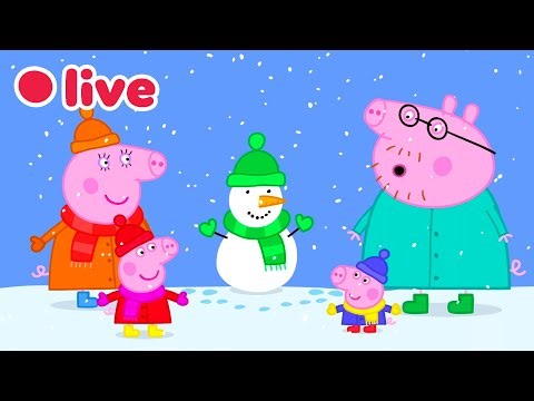 🔴 EN VIVO Peppa Pig 🎄 Episodios de Navidad! ❄️ Diversión de Invierno | Peppa Pig Español Latino
