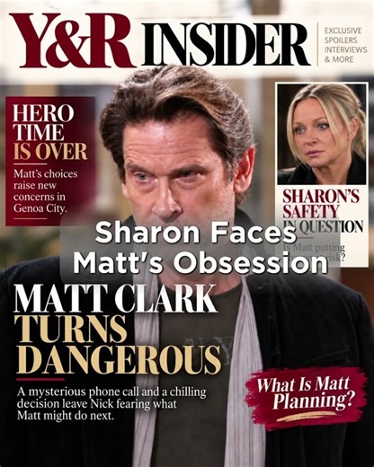 😱 Matt Clark turns dangerous! Is Sharon in trouble? 👀🔥 #YR #YoungAndRestless #SoapDrama