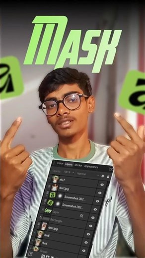 How to create mask in affinity|| #affinity #affinitydesignertutorial #graphicdesignsoftware #shorts