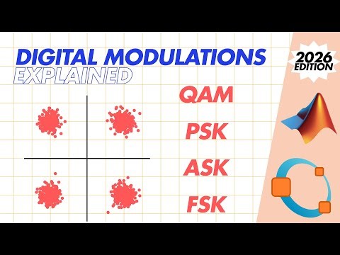 Digital Modulations (QAM, PSK, ASK, FSK) | Theory & MATLAB/Octave Demo