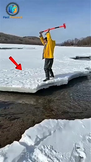 Clever Ice Fishing Trick! ❄️🐟