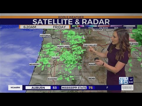 Weather forecast: Scattered showers and mild temps in Portland this weekend