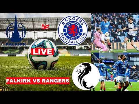 Falkirk vs Rangers 3-6 Live Stream Scottish Premiership Football Match Score Commentary Highlights
