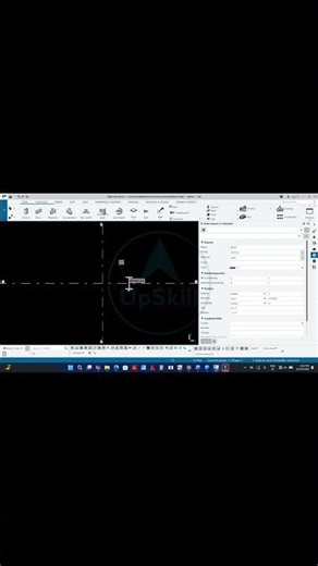 [Hindi] How to Create Orthogonal Beam in Tekla Structures #tekla #steeldetailing #bim