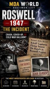 Roswell 1947: The UFO Crash That Changed Everything 👽