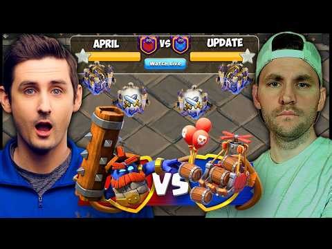 1st War Using NEW Logger & Sky Waggon in Clash of Clans