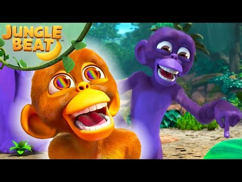 Munki Can be Any Colour! | Jungle Beat: Munki & Trunk | Kids Cartoon 2025