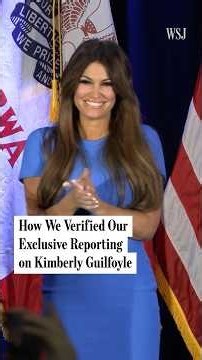 How We Verified Our Exclusive Reporting on Kimberly Guilfoyle