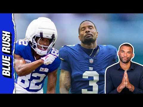 Does Calvin Austin III’s CRUSHING injury change Giants’ plans? | Blue Rush