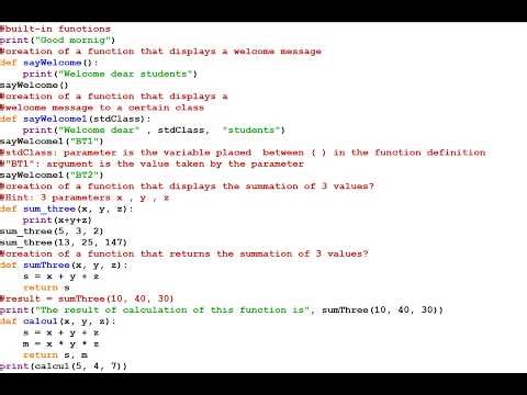 Chap6: Python Building Functions for Beginners Online class