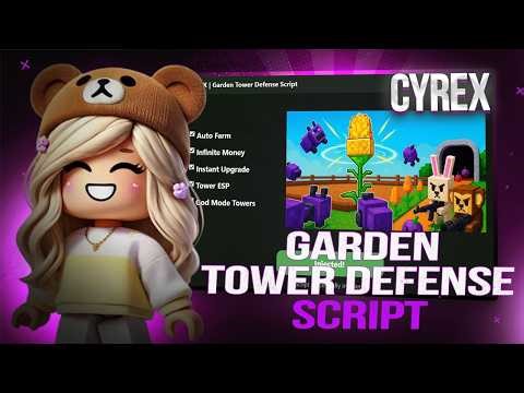 Garden Tower Defense Script – Auto Wave Clear, Farm Boost & Unlocks