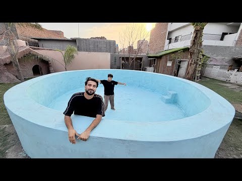 Finally Swimming Pool Ko Paint Kr Dia😍 Ab Hm Sab Hun Ge Cool Cool❤️