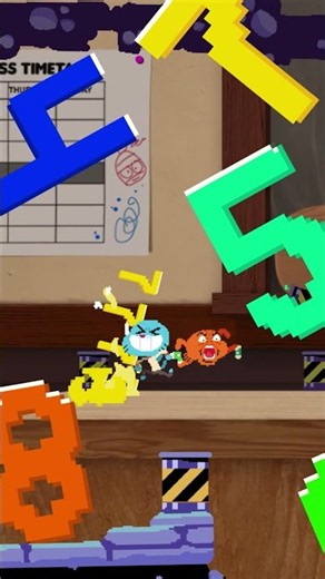 Gumball & Darwin Save Anais from the Sewer Ooze! 👾 #Gumball #Game #8bit #CartoonNetwork
