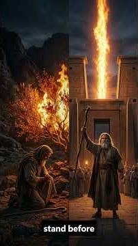 'I AM THAT I AM' 🔥 The Moment Moses Was Chosen | Ten Commandments Hidden Truth | Christian Shorts