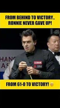 ONE CHANCE. FULL CLEARANCE. FRAME STOLEN! 🔥😱 | Ronnie O'Sullivan vs Shaun Murphy