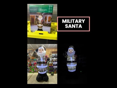 Review: Military Santa Christmas inflatable