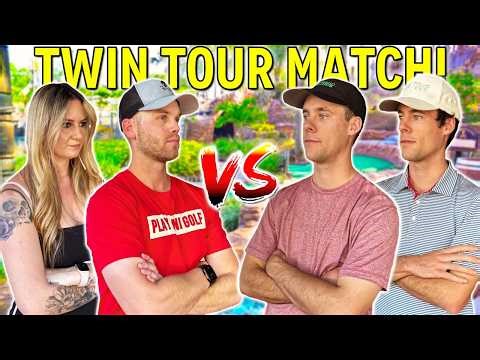 Brooks & Elisha vs Twin Tour EPIC Mini Golf Match!