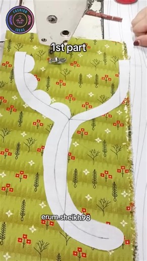 Neck Design Tutorial: Lace Cutting and Stitching Techniques