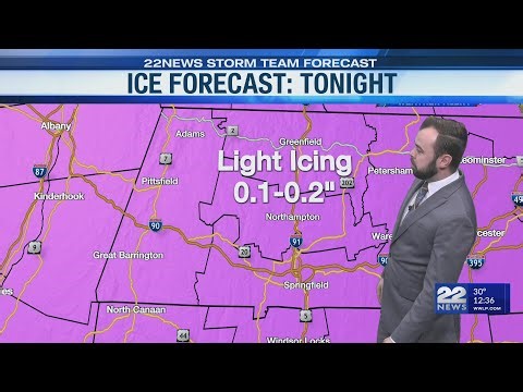 Weather Alert: Freezing rain expected in western Massachusetts