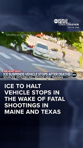 Sources tell ABC News agents will get new training after DHS temporarily halts vehicle stops. The move comes a day after immigration agents fatally shot a second man who was not the target of their warrant. Victor Oquendo reports.