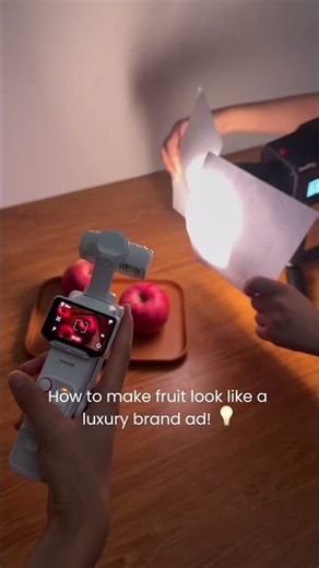 Turning fruit into a $10,000 commercial ?💡🍎 | Insta360 Luna Ultra
