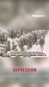 'GLIMMER OF HOPE': A history of the Rockefeller Christmas tree