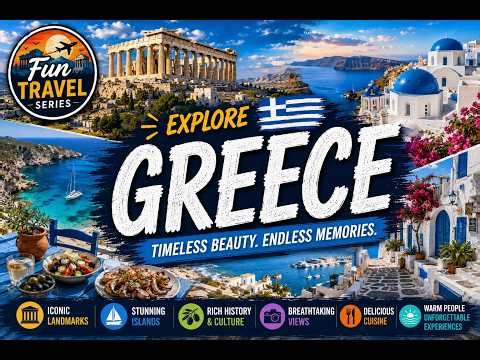 Greece Travel Guide 🇬🇷 | Santorini, Athens & The Ultimate 7-Day Adventure