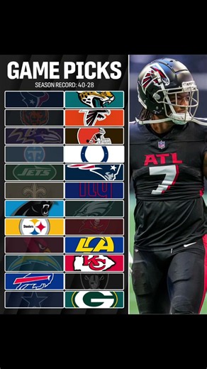 Week 6 NFL Game Picks 🏈 Texans–Jaguars kicks off the Sunday slate in London.