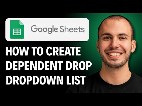 HOW TO CREATE DEPENDENT DROP-DOWN LIST IN GOOGLE SHEETS [ 2026 GUIDE]