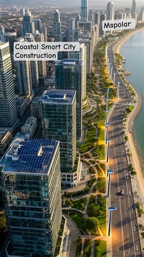 Coastal Smart City Construction #SmartCity
