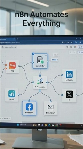 Turn Newsletters into Social Content Automatically with n8n