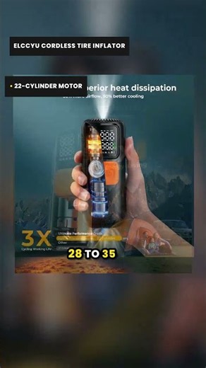 160PSI Cordless Tire Inflator Review | Auto Shut-Off Pump