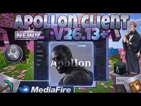 🖇️ Apollon Client 1.26.13+ (32/64 Bit) | Full Setup Guide MCPE 📈 | (Working 100%)