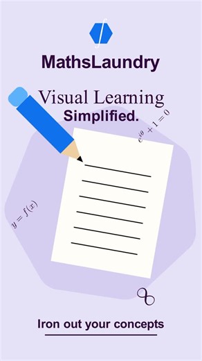 MathsLaundry on Instagram: "It’s laundry day for your math problems. 🧺✨ . We take the messy, complicated concepts and iron out the doubts until they’re crisp and clear. Ready to clean up your grades? . 👇 Follow @MathsLaundry for your daily spin cycle of knowledge. . #MathsLaundry #VisualMath #StudyHacks #MathsIsFun #jee STEMeducation"