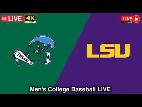 LSU vs Tulane LIVE | College Baseball LIVE | LSU Baseball LIVE