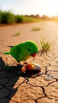 How the Parrot Helped the Mango Tree Grow Big #aishorts #ai #shortsfeed #trending #foryou #parrot