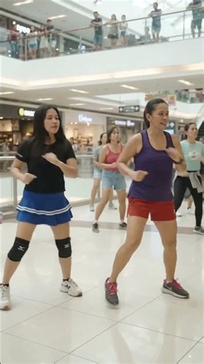 High-Energy Mall Flash Mob Dance Performance