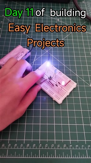 Easy Electronics Projects | Day 11/50 #diode #electronics #logicgate #shorts