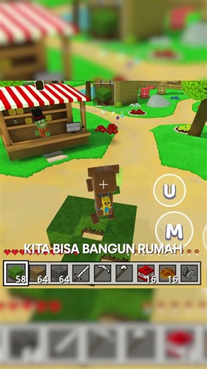 SBA MINECRAFT MODE BARU #superbearadventure #shorts #fyp