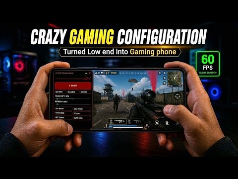 Crazy Gaming Configuration! Convert Low-End Phone Into A Gaming Phone | Boost Your Fps in Any Games 