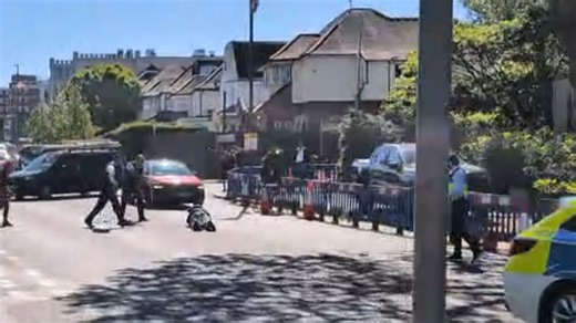 The Metropolitan Police has confirmed two men are in hospital after being stabbed and a man has been arrested.